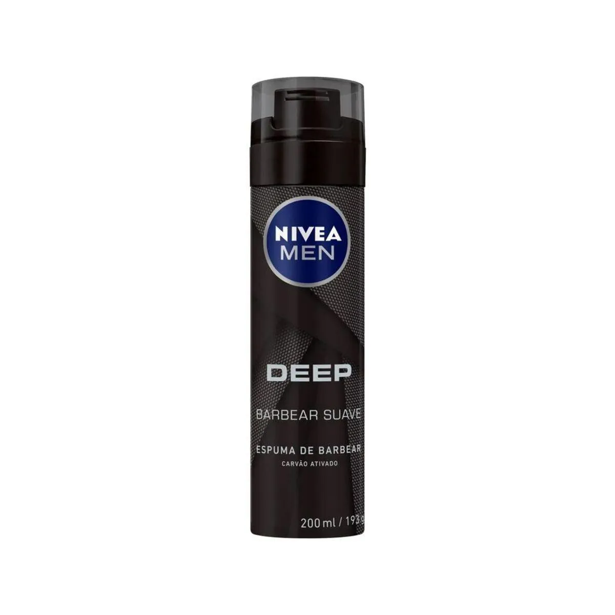 Espuma de Barbear Nivea Men Deep Suave 200ml