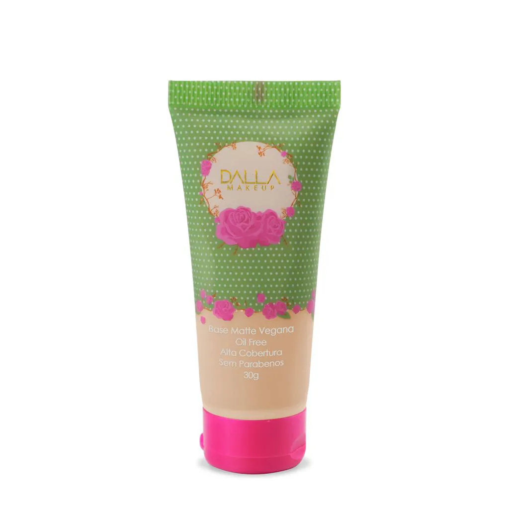 Antiga Base Matte Vegana de Alta Cobertura Dalla - Várias Cores 03