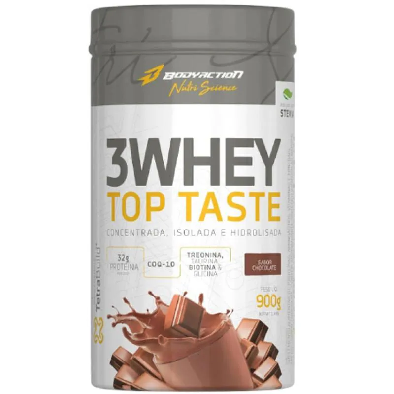3 WHEY TOP TASTE 900g (CHOCOLATE)