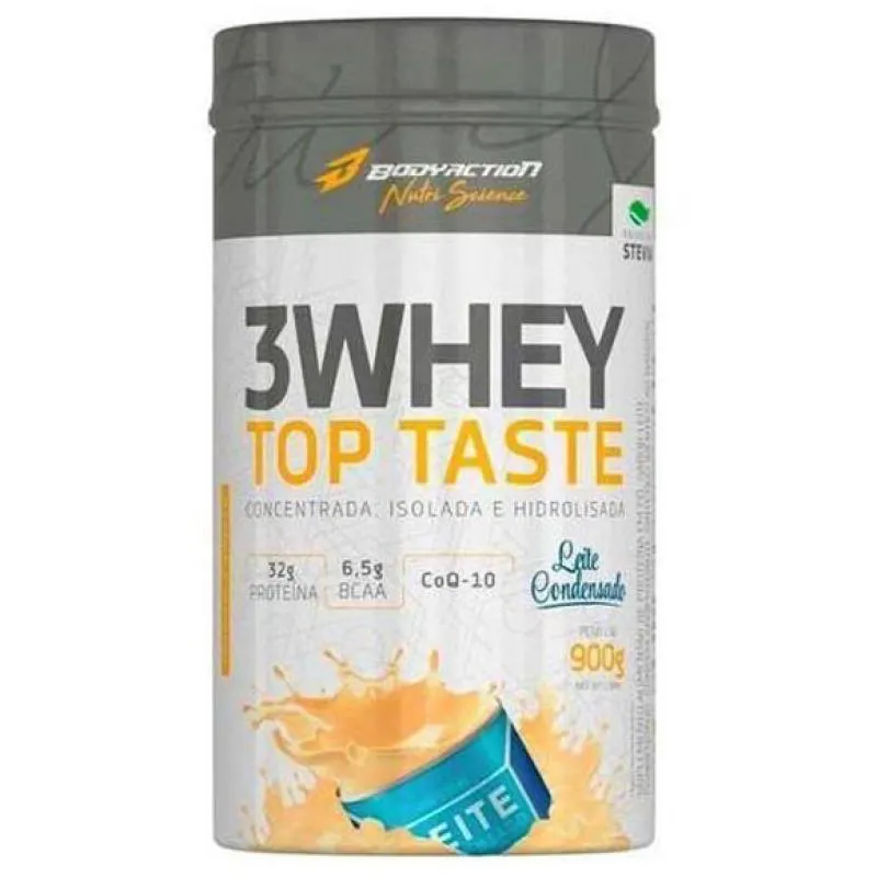 3 WHEY TOP TASTE 900g (LEITE CONDENSADO)