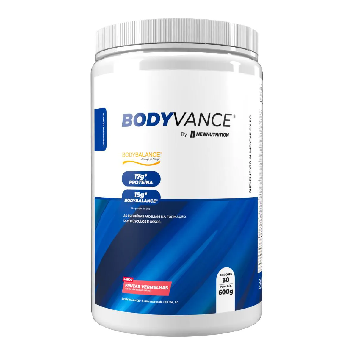 Colágeno Bodyvance 600g Frutas Vermelhas