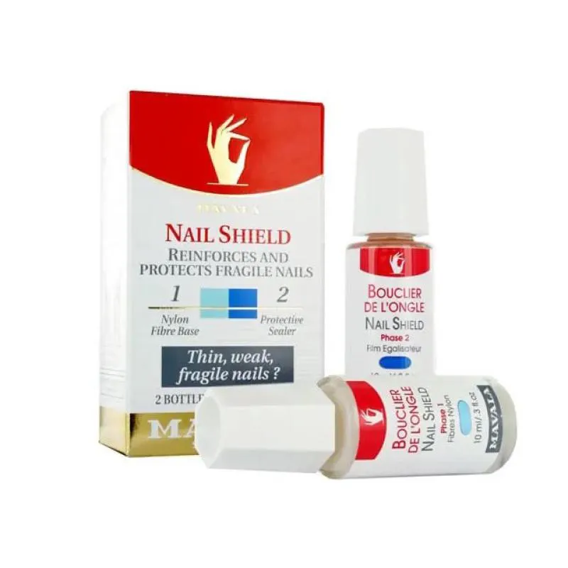 Reforço De Unhas Fracas E Frágeis -  Nail Shield - Mavala