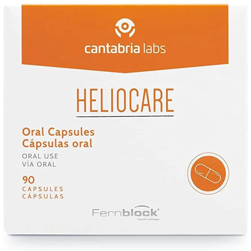 Heliocare - Fotoproteção Solar Oral Natural - 90 Cápsulas