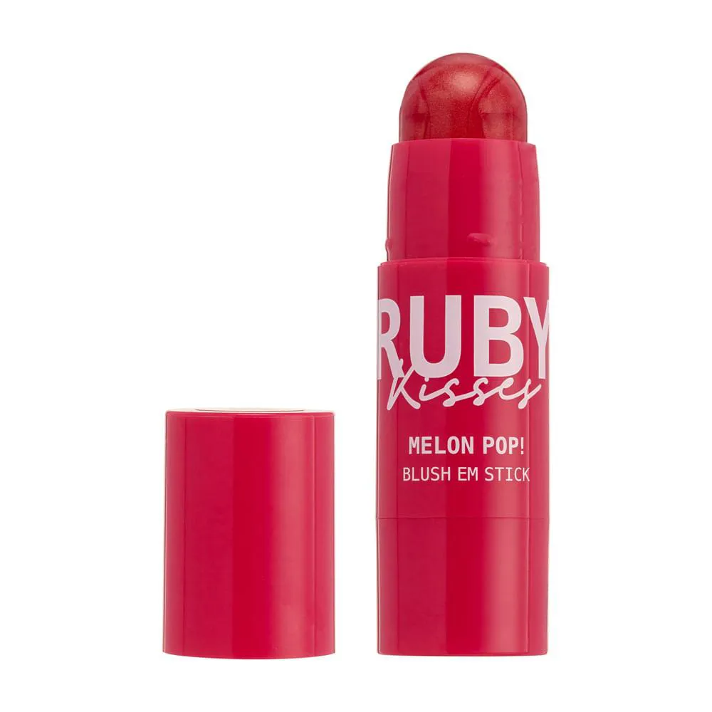 Blush em Stick Melon Pop! - Ruby Kisses Rosa