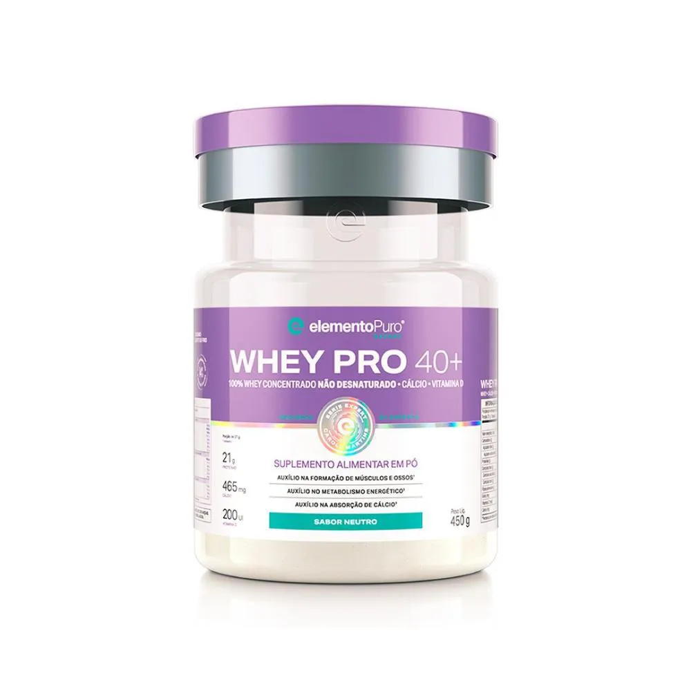 Whey Protein 40+ Neutro 450g