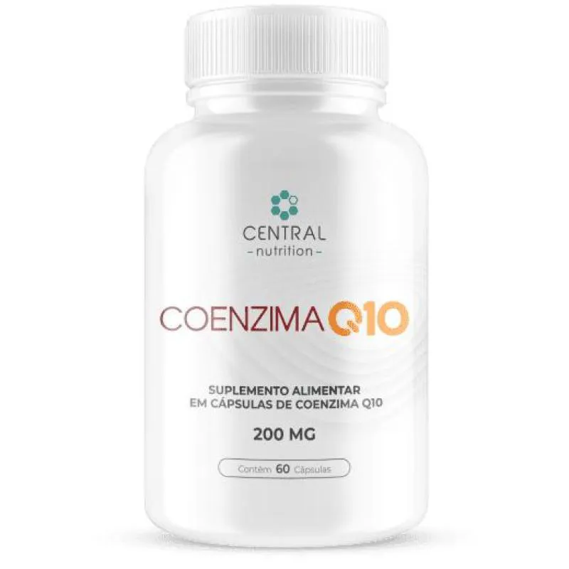 Coenzima Q10 200mg Central Nutrition 60 Cápsulas