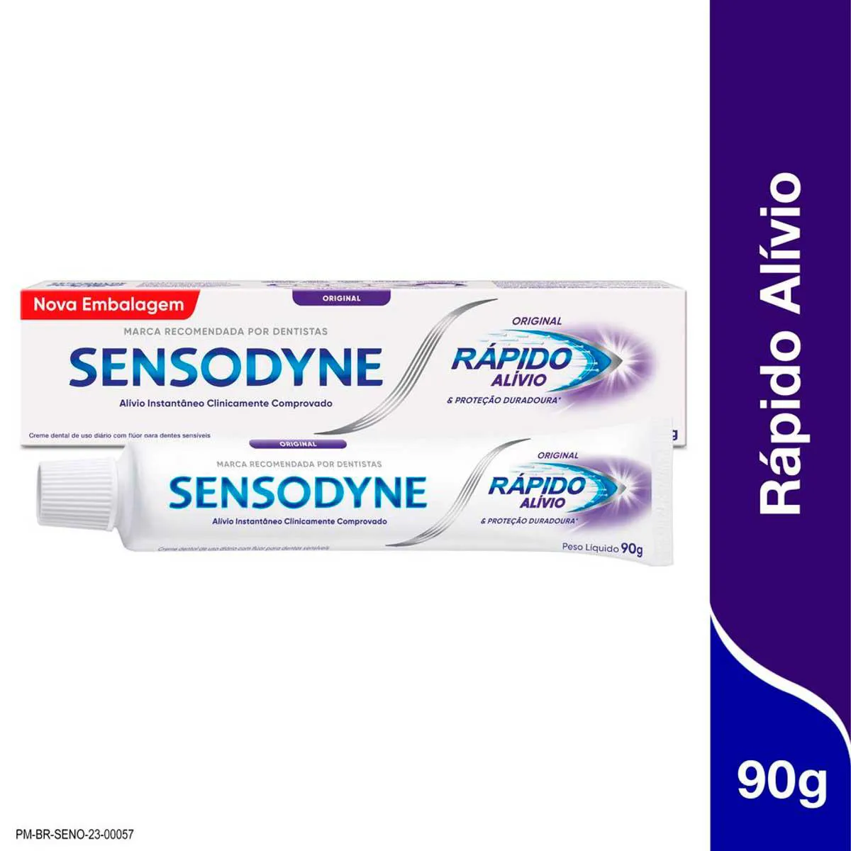 Pasta de Dente Sensodyne Rápido Alívio para Dentes Sensíveis 90g