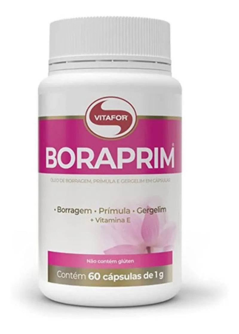 Suplemento Em Cápsulas Vitafor Boraprim Em Pote 60 Un