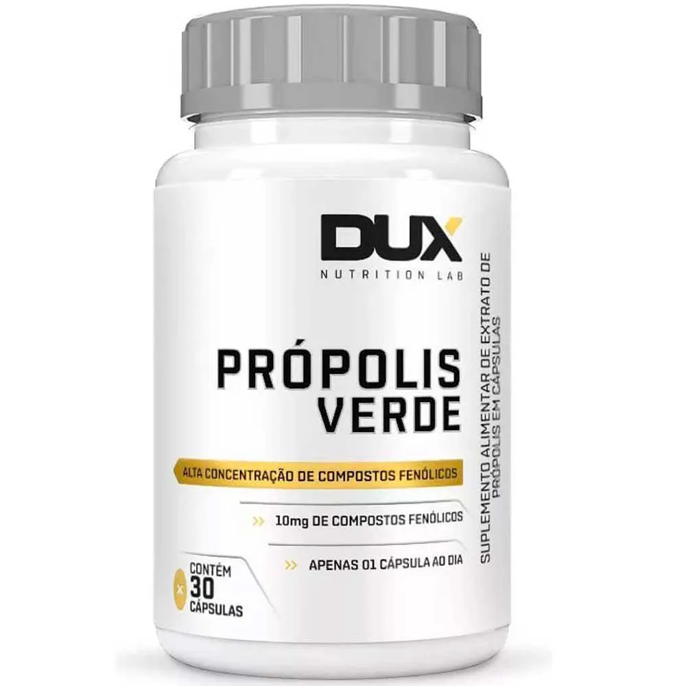 Própolis Verde Compostos Fenólicos - 30 Caps - Dux Nutrition