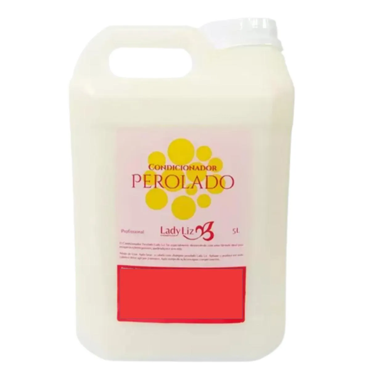 Condicionador Lavatório 5 Litros Galão Perolado Lady Liz