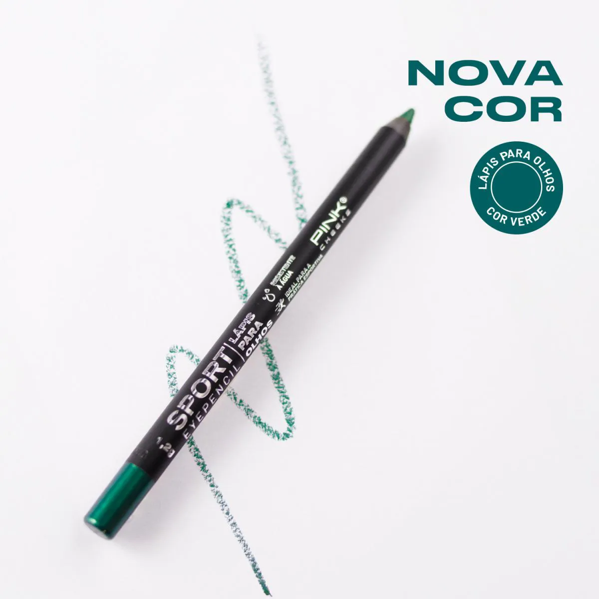 Lapis para Olhos Sport Eyepencil Verde 1,2g