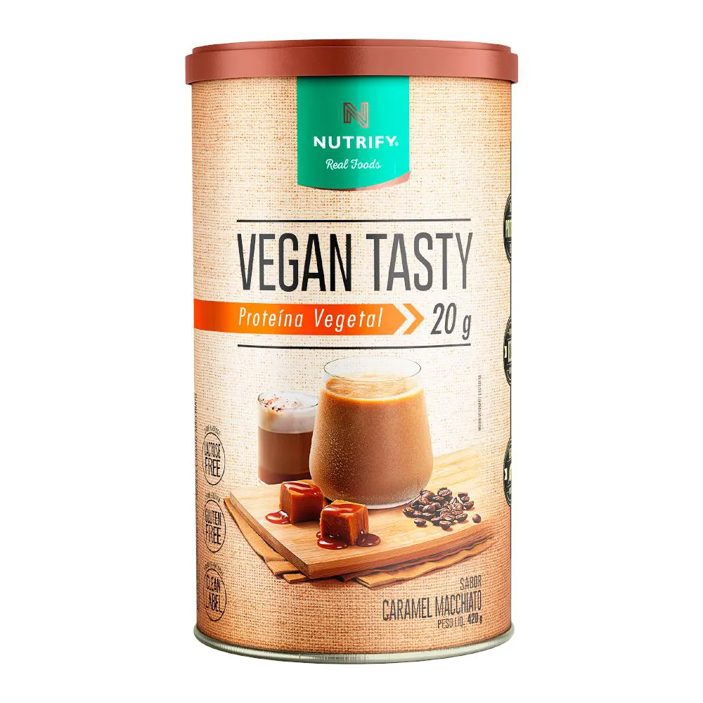 Vegan Tasty Caramel Macchiato Nutrify 420g