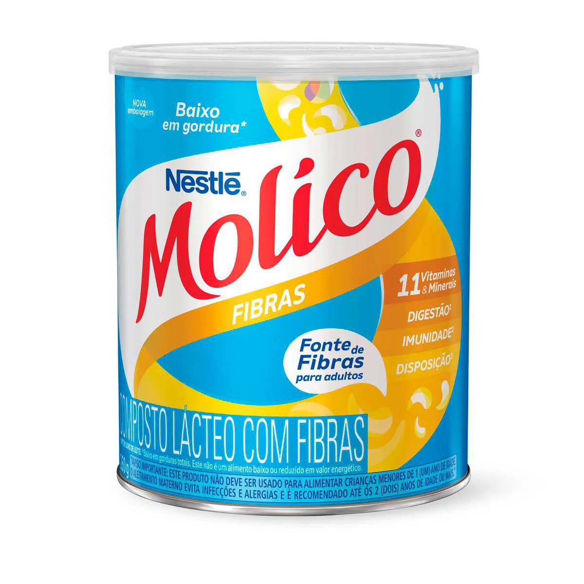 Composto Lácteo Molico Fibras 260g