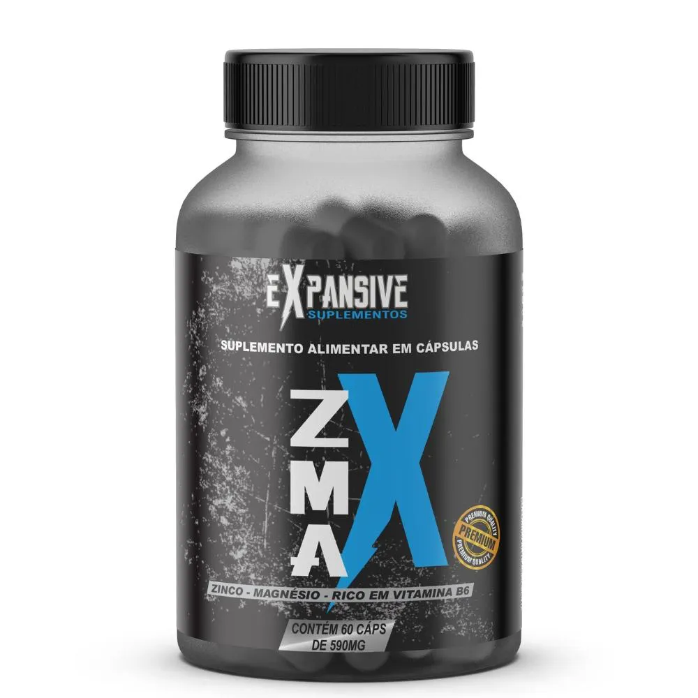 ZMA 60 CáPSULAS 590MG EXPANSIVE