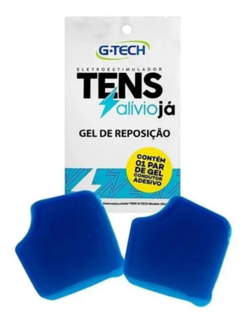 GEL PARA ELETROESTIMULADOR PORTáTIL TENS ALíVIO Já