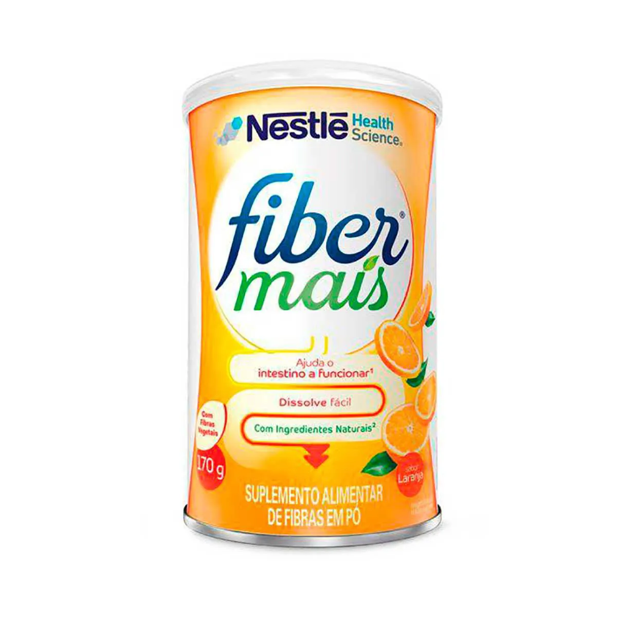 Regulador Intestinal FiberMais Sabor Laranja 170g