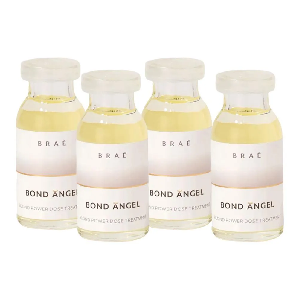 Kit Braé Bond Angel Blon Power 4x Ampola de Tratamento 13ml