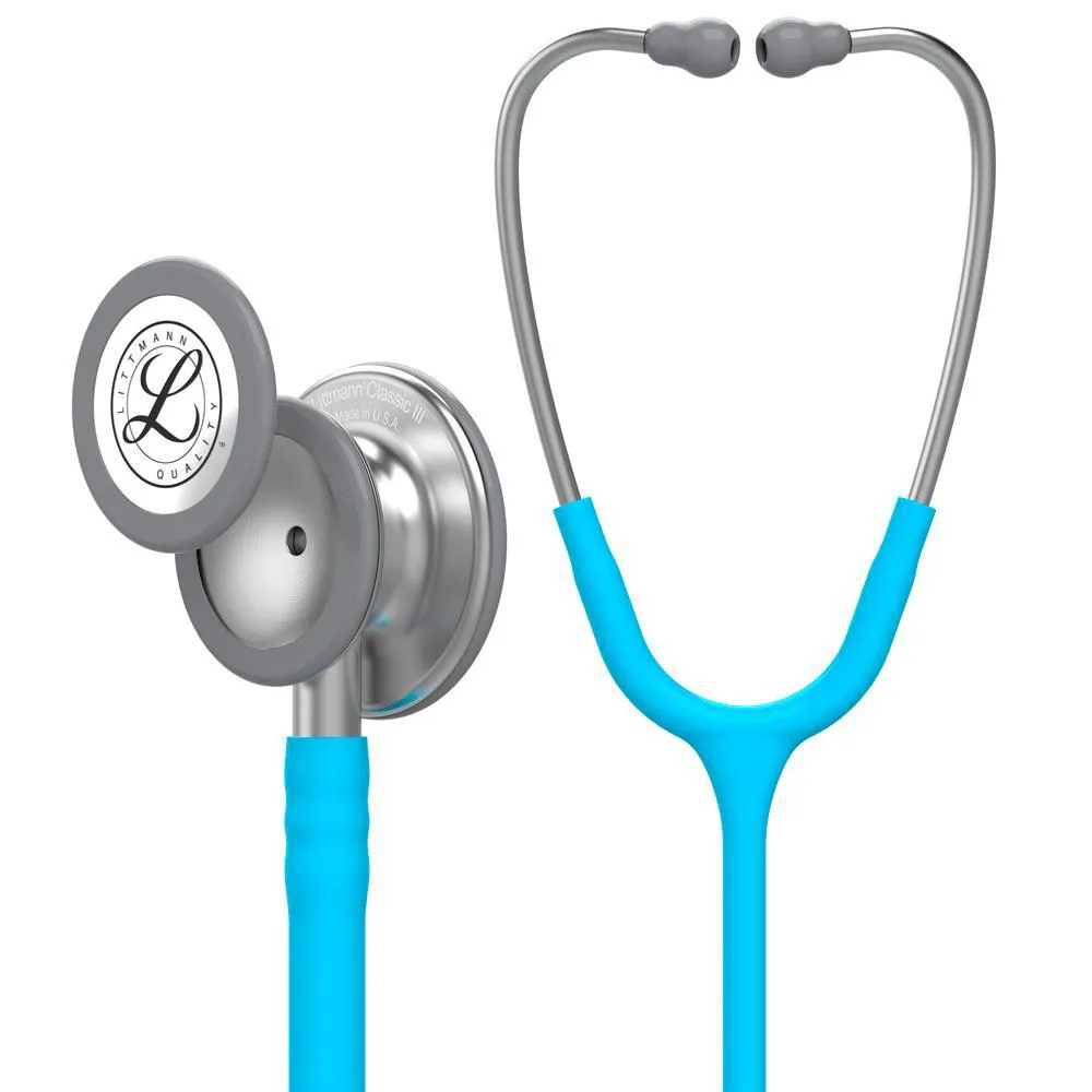 ESTETOSCOPIO LITTMANN CLASSIC III AZUL TURQUESA 5835 3M