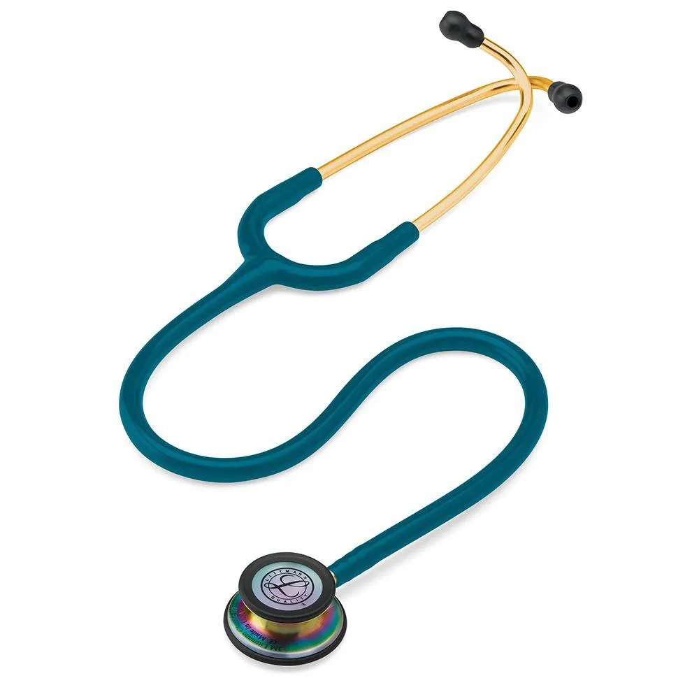 ESTETOSCOPIO LITTMANN CLASSIC III AZUL CARIBE RAINBOW 5807 3M