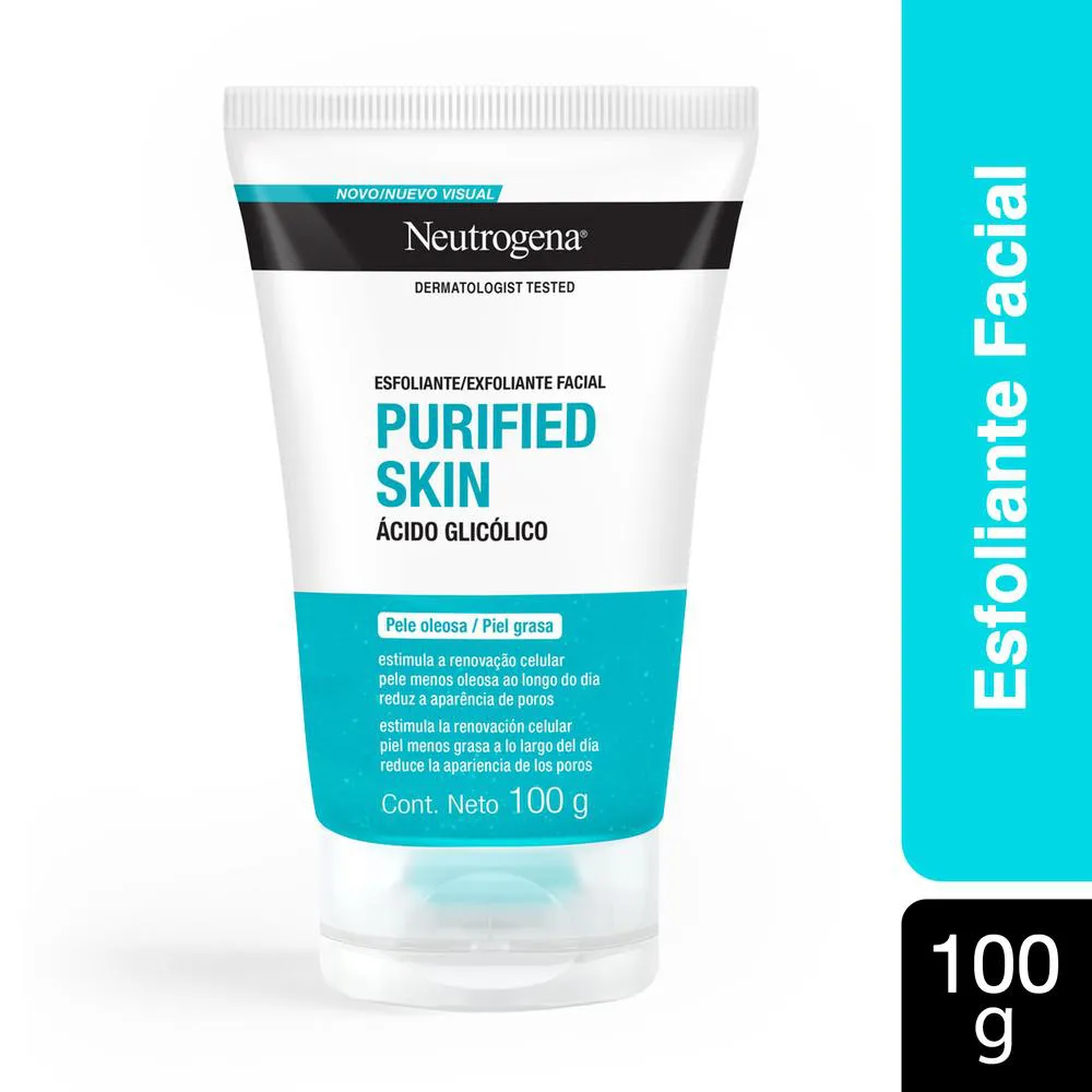 Gel Esfoliante Facial Neutrogena Purified Skin 100g