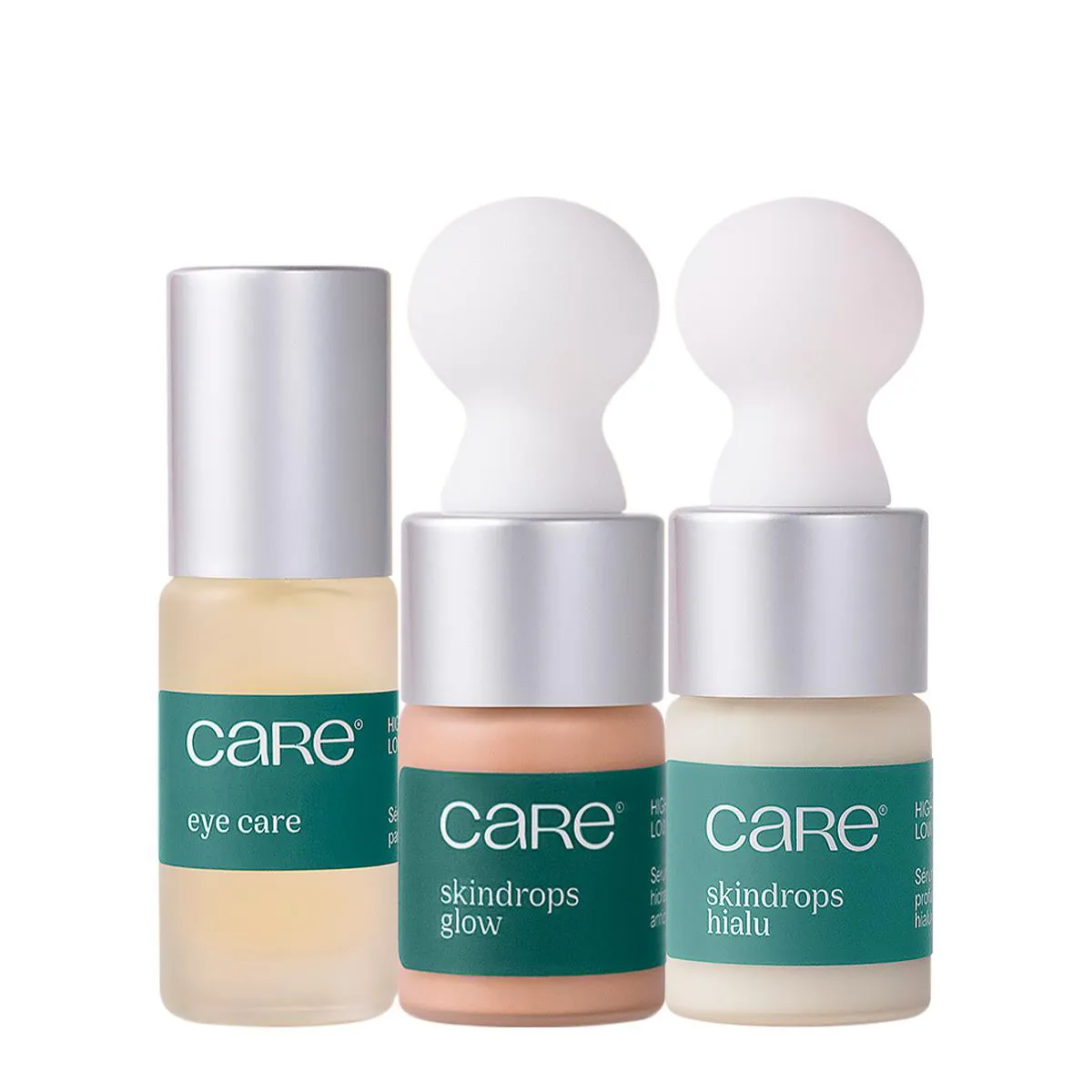 Care Natural Beauty Skindrops Glow Hialu e Eye Sérum Mini (3 produtos)