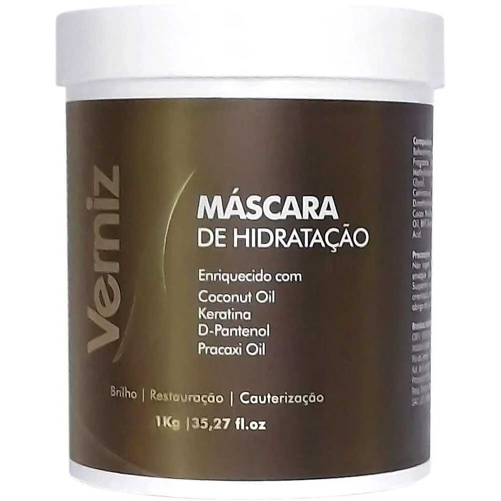For Beauty Verniz - Máscara de Hidratação Extra Brilho 1kg