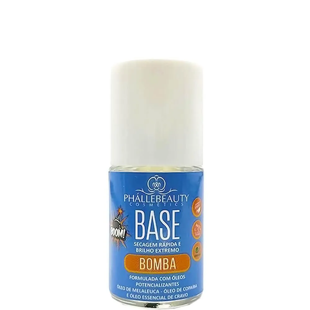 Phállebeauty - Base Bomba para Unhas Brilho Extremo 10ml