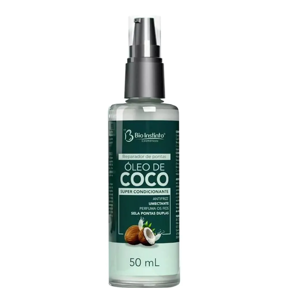 Bio Instinto - Reparador de Pontas Óleo de Coco Antifrizz 50ml