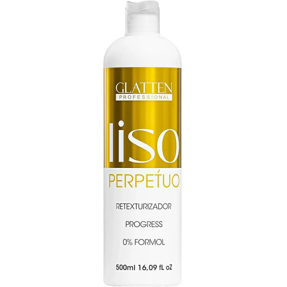 Glatten Liso Perpétuo - Escova Progressiva Sem Formol 500ml