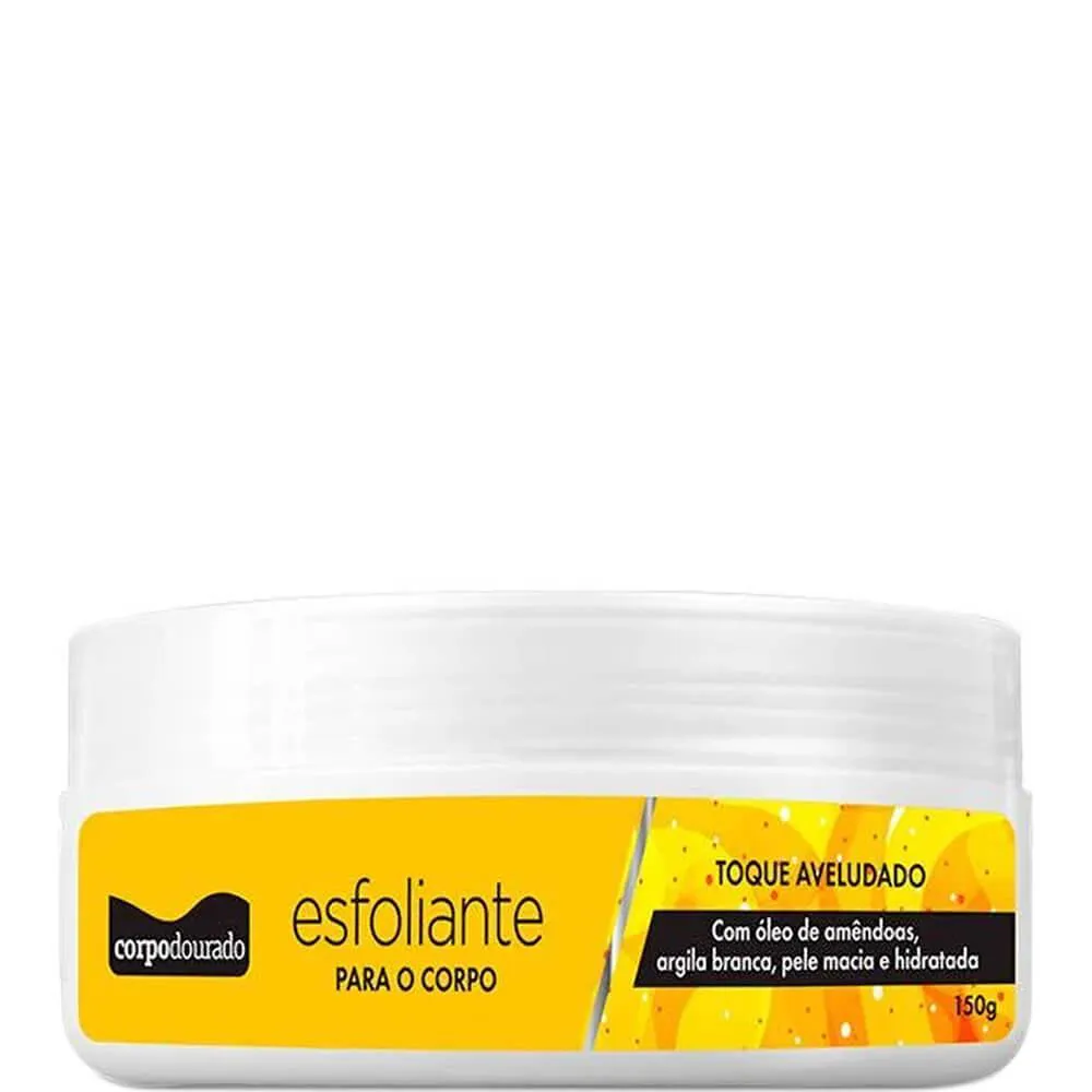 Corpo Dourado Clinic Mais - Esfoliante Corporal com Óleo de Amêndoas 150g