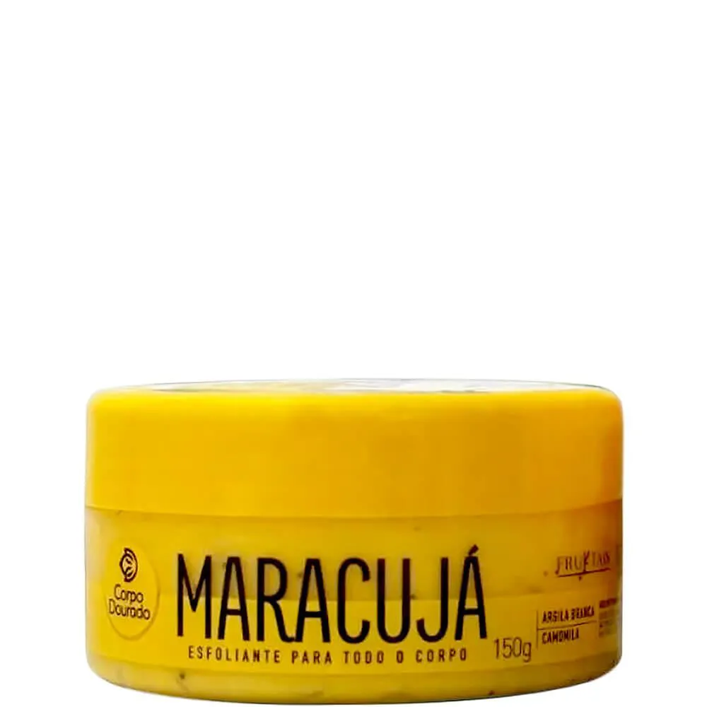 Corpo Dourado Fruktais - Esfoliante Corporal Maracujá e Camomila 150g