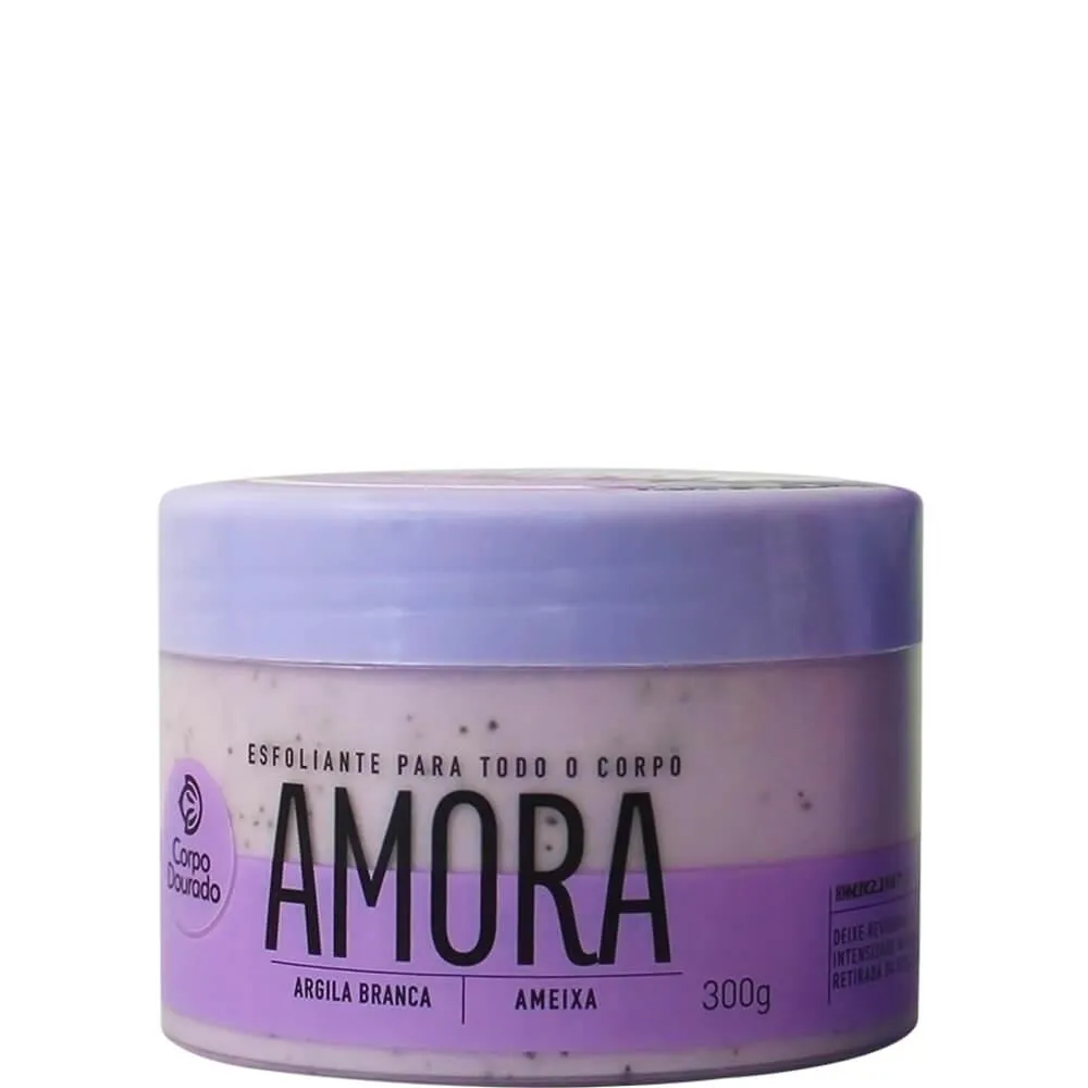 Corpo Dourado Fruktais - Esfoliante Corporal Ameixa e Amora 300g