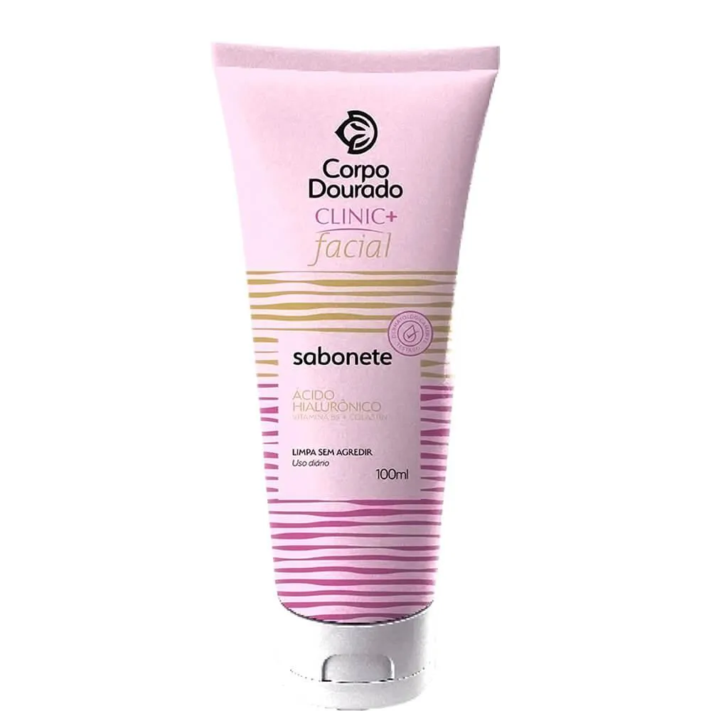 Corpo Dourado Clinic Mais - Sabonete Facial com Ácido Hialurônico 100ml