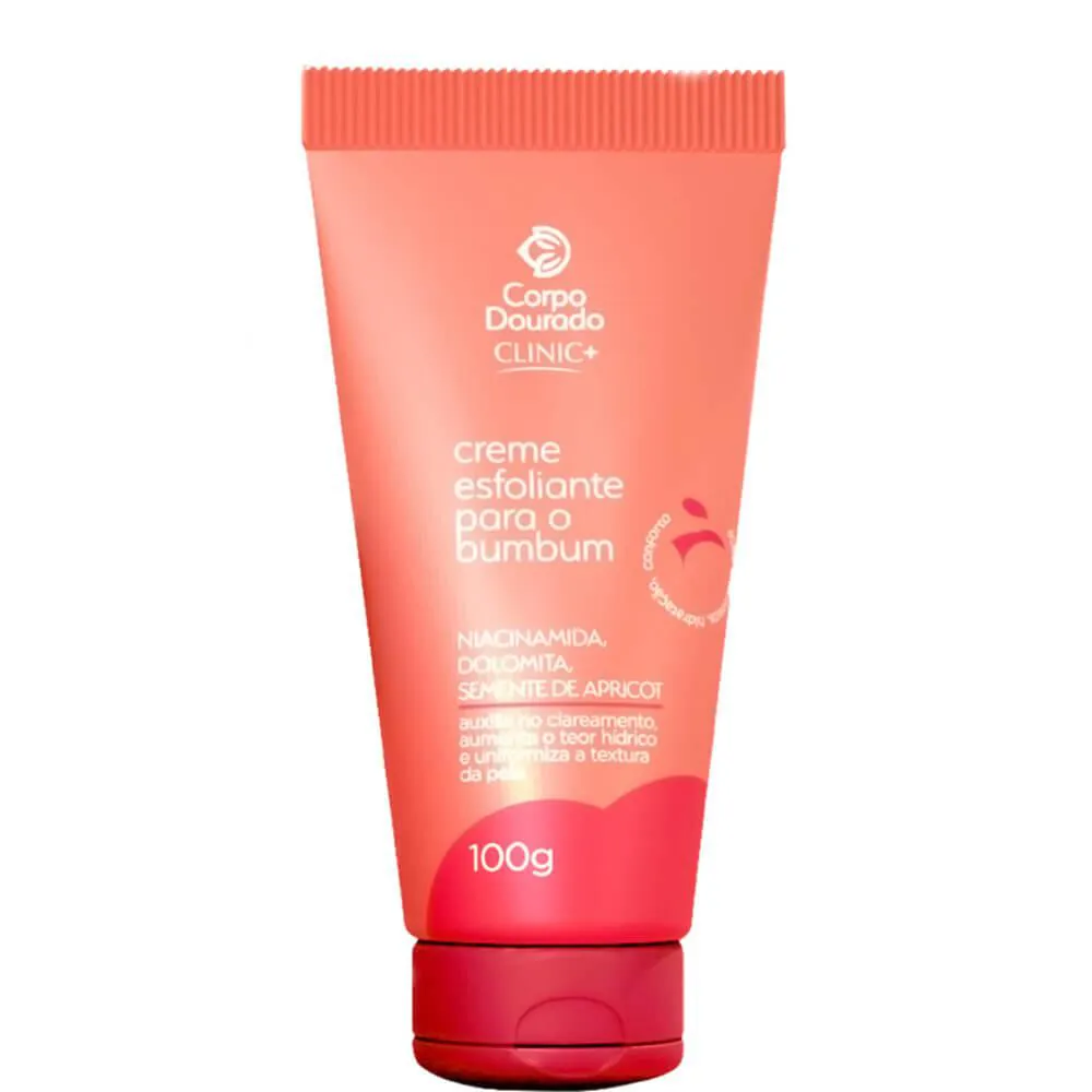 Corpo Dourado Clinic Mais - Creme Esfoliante para o Bumbum Antimanchas 100g