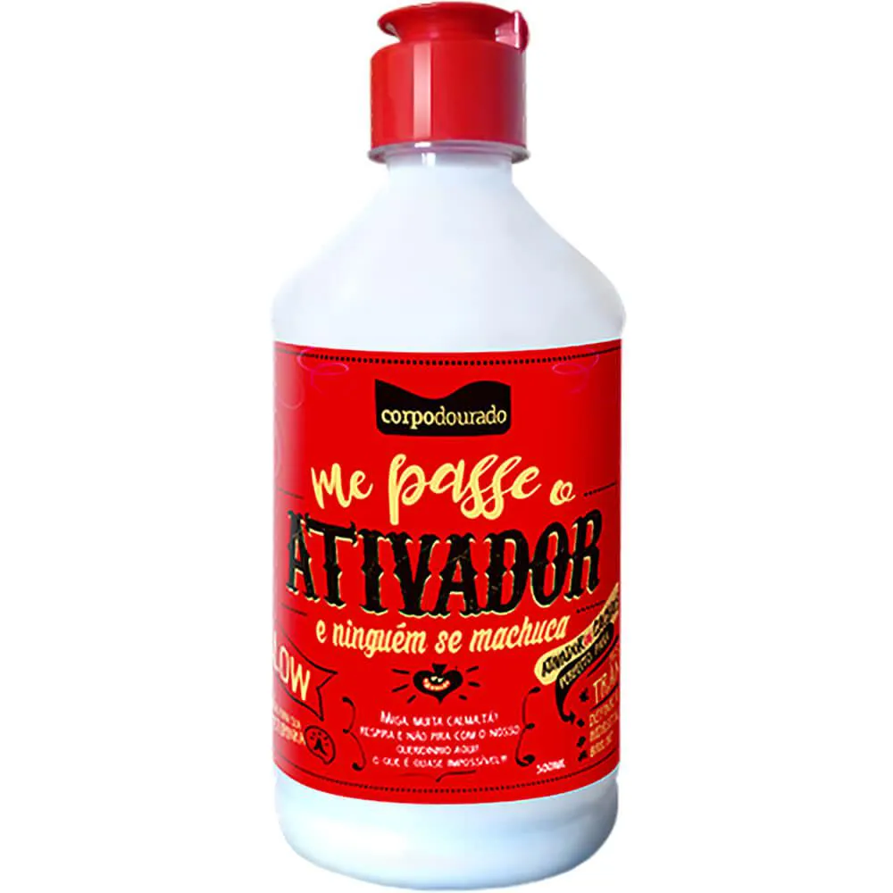 Corpo Dourado Me Passe Cacheados - Ativador de Cachos 500ml