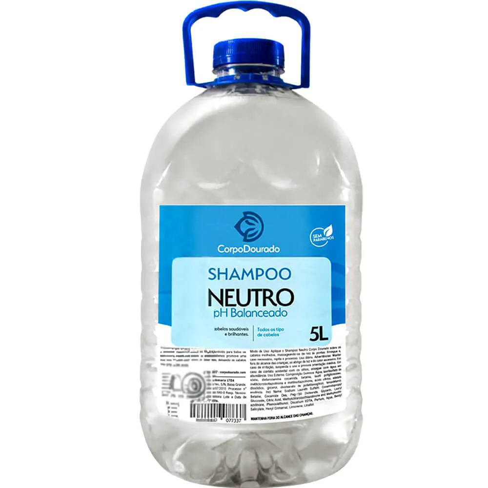 Corpo Dourado - Shampoo Neutro pH Balanceado 5L