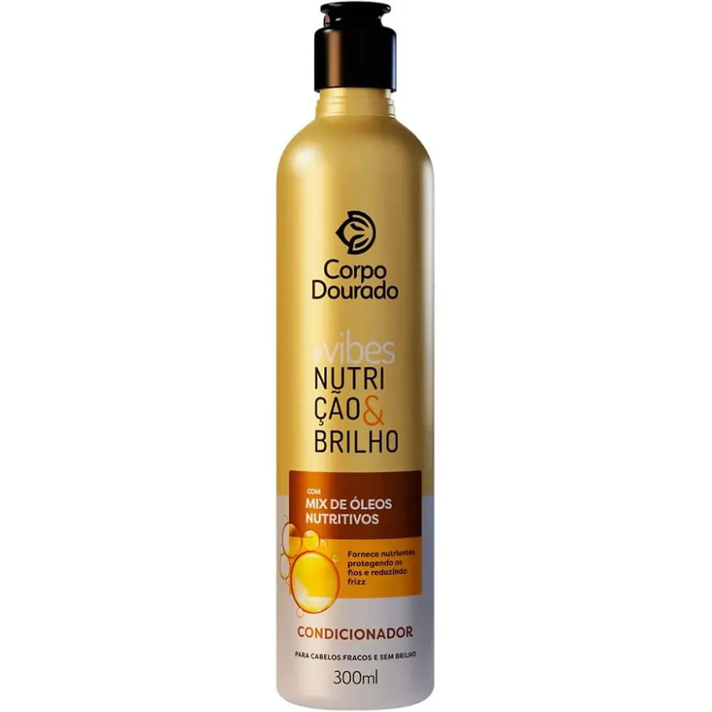 Corpo Dourado Vibes Nutrição - Condicionador Mix de Óleos 300ml