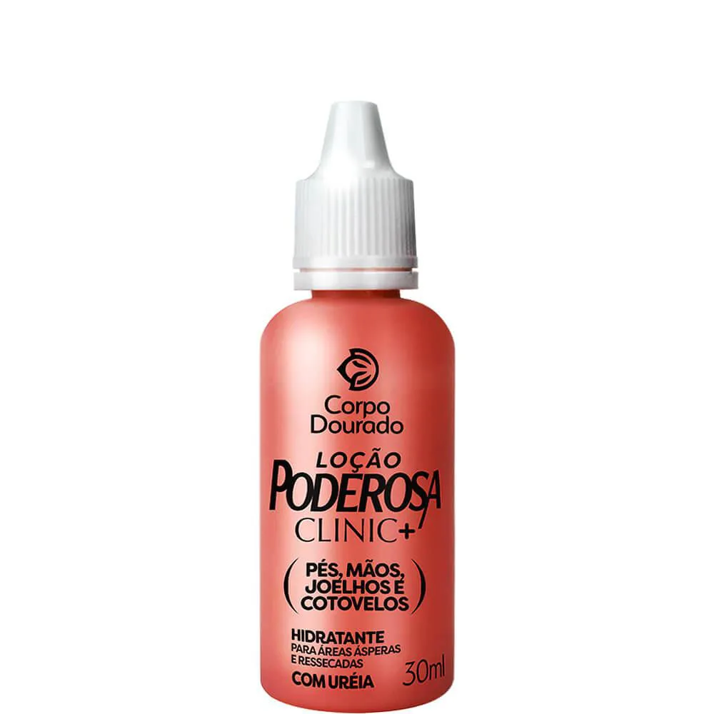 Corpo Dourado Clinic Mais - Loção Poderosa Hidratante Pés e Mãos com Ureia 30ml