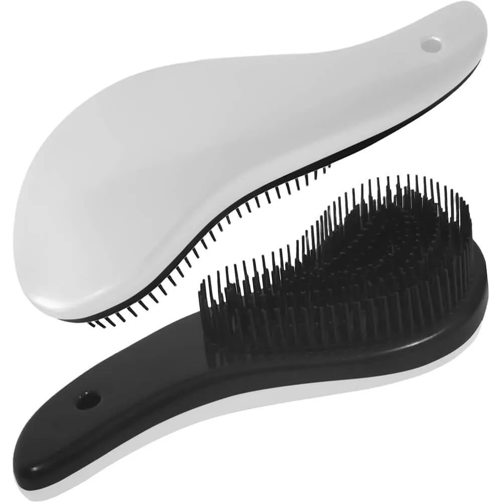 Escova Mágica Desembaraçante para Cabelo Branca