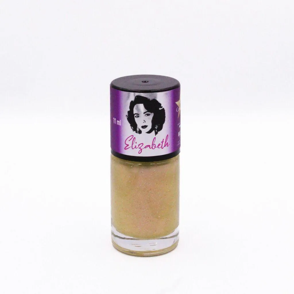 ESMALTE CINTILANTE COM GLITTER BELEZA EXPRESS 11ML COR ELIZABETH