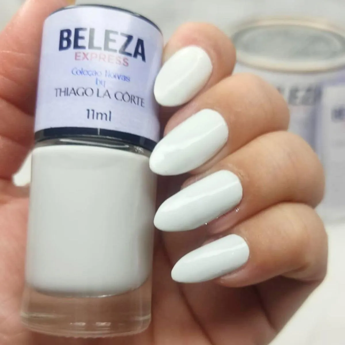 ESMALTE COLEçãO NOIVAS BELEZA EXPRESS  COR VESTIDO DE NOIVA