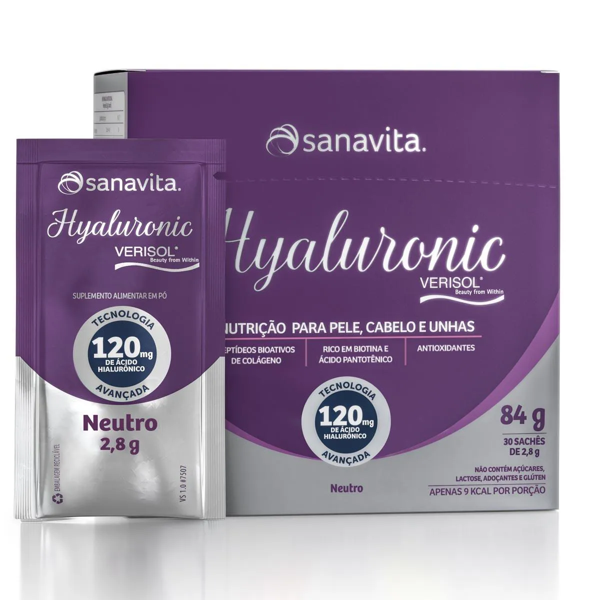 HYALURONIC VERISOL ® Sachê Neutro