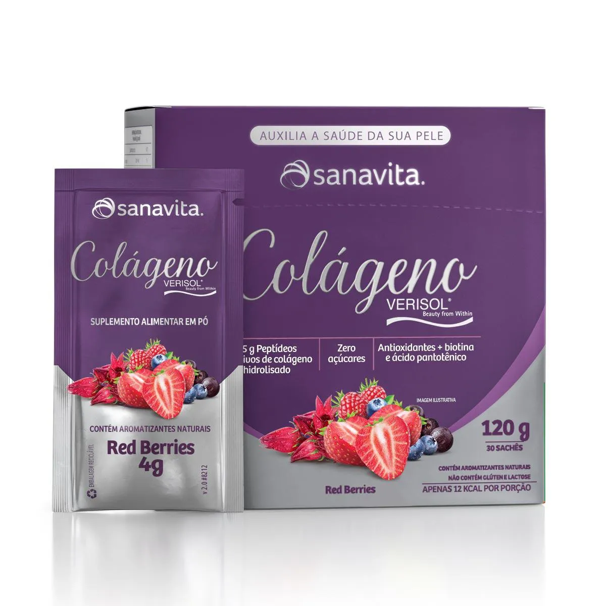 COLáGENO VERISOL ® Sachê RED Berries
