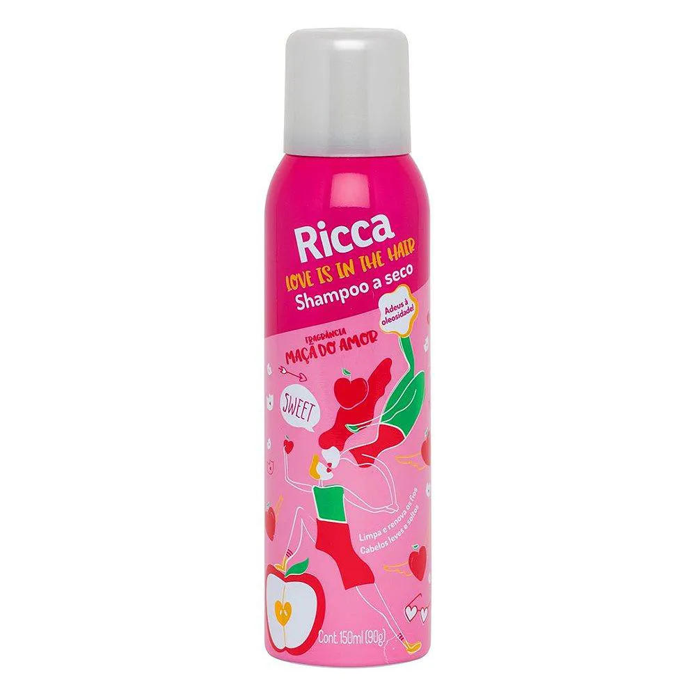 SHAMPOO A SECO MAçã DO AMOR LOVE IS IN THE HAIR 150ML