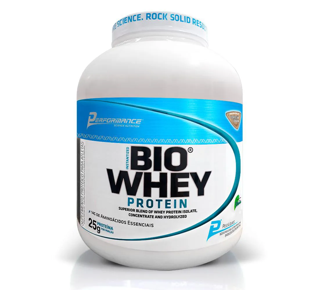 3W BIO WHEY PROTEIN 909G - PERFORMANCE NUTRITION Baunilha