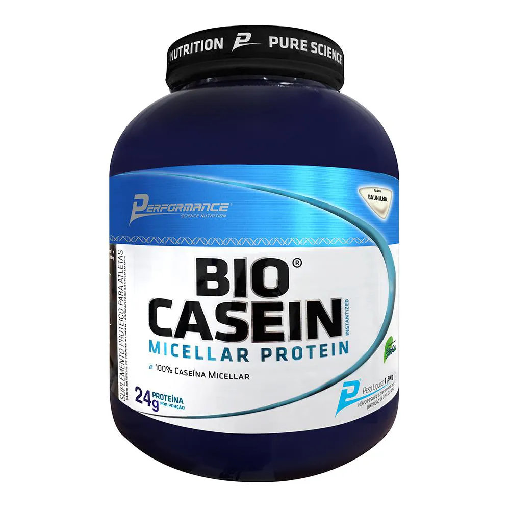 CASEíNA MICELAR BIO CASEIN 1,8KG - PERFORMANCE NUTRITION Morango