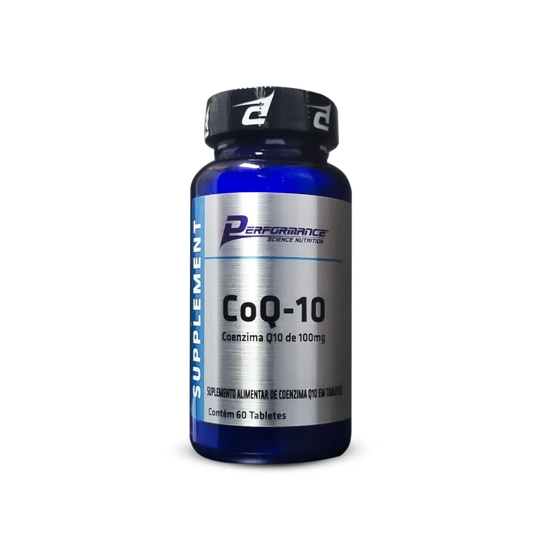 COENZIMA Q10 – COQ-10 COM 60 TABLETES - PERFORMANCE NUTRITION