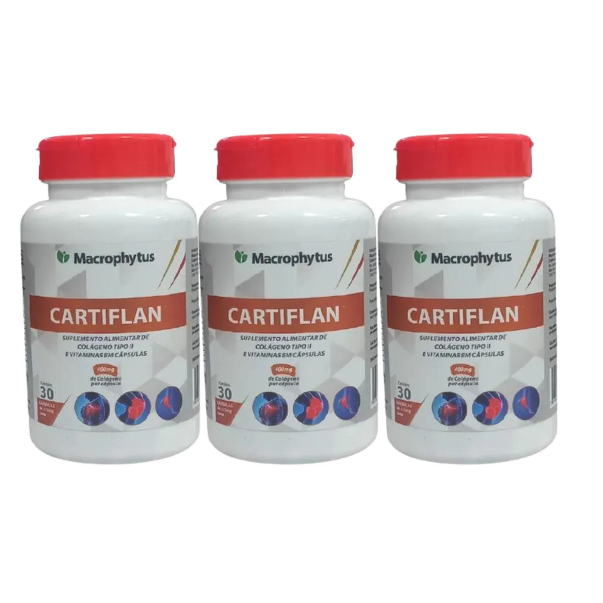 KIT C3 SUPLEMENTO CARTIFLAN COLáGENO - MACROPHYTUS