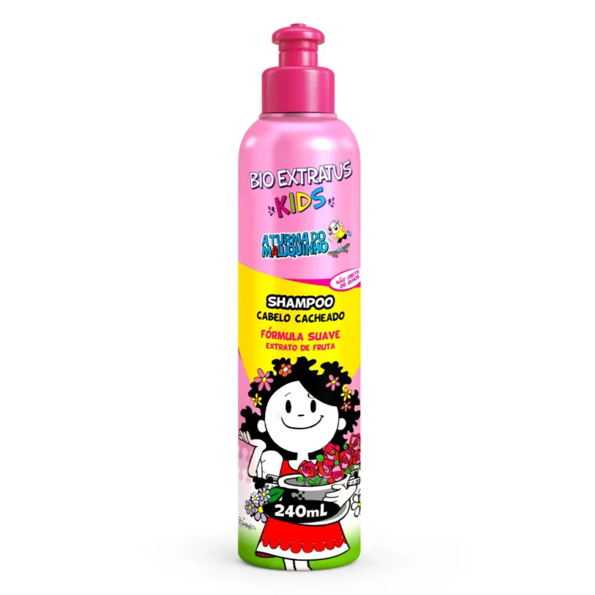 SHAMPOO CABELO CACHEADO KIDS MALUQUINHO 240ML - BIO EXTRATUS