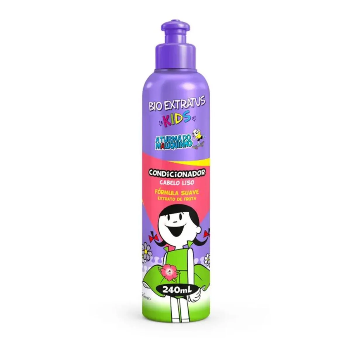 CONDICIONADOR CABELO LISO TURMA MALUQUINHO 240M BIO EXTRATUS